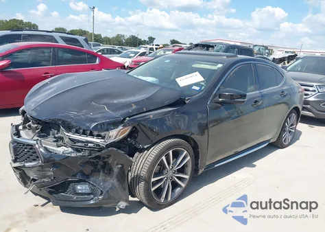 2019 Acura Tlx Advance Pkg из США, поврежденный, VIN 19UUB3F83KA003094